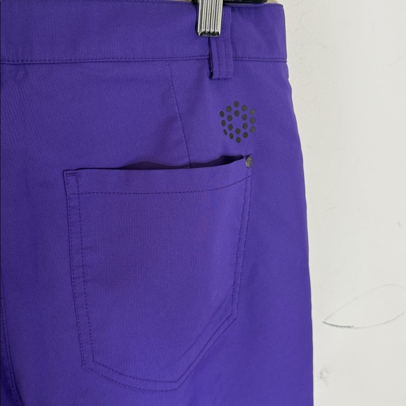 Puma Purple Golf Pants with Logo Size 30/32 - Picture 6 of 9